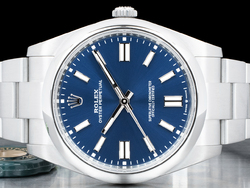 Rolex Oyster Perpetual 41 124300 Oyster Quadrante Blu